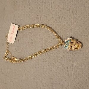 Betsey Johnson Skull Necklace